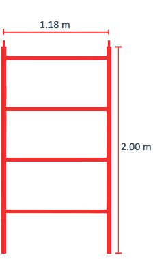 Andamio Ligero 1.18 m. X 2 m.